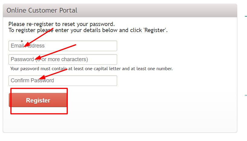 GoSkippy My Portal Login Password Reset